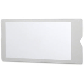 Oxford Clear Vinyl File Jackets - 9’’ x 4’’ - Durable & Water-Proof - Poly Envelopes