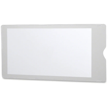 Oxford Clear Vinyl File Jackets - 9’’ x 4’’ - Durable & Water-Proof - Poly Envelopes
