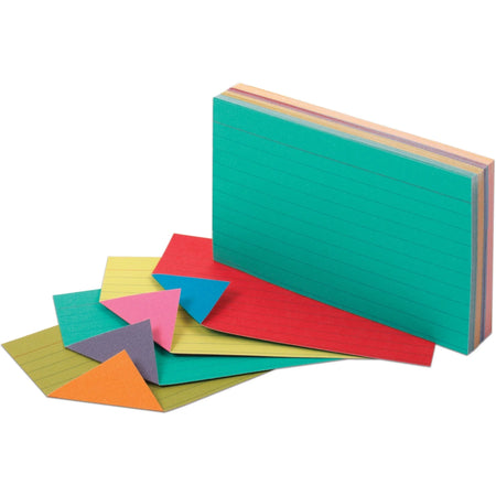 Oxford Extreme Index Cards: 3x5 Acid-free Ruled - 100 Pack - Cards & Accessories