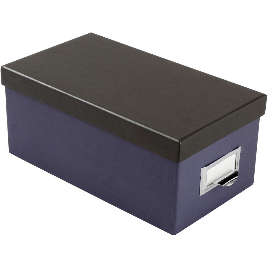 Oxford Index Card Storage Box - External Dimensions: 11.5’’ Length x 6.5’’ Width 5’’ Height - Cards & Accessories