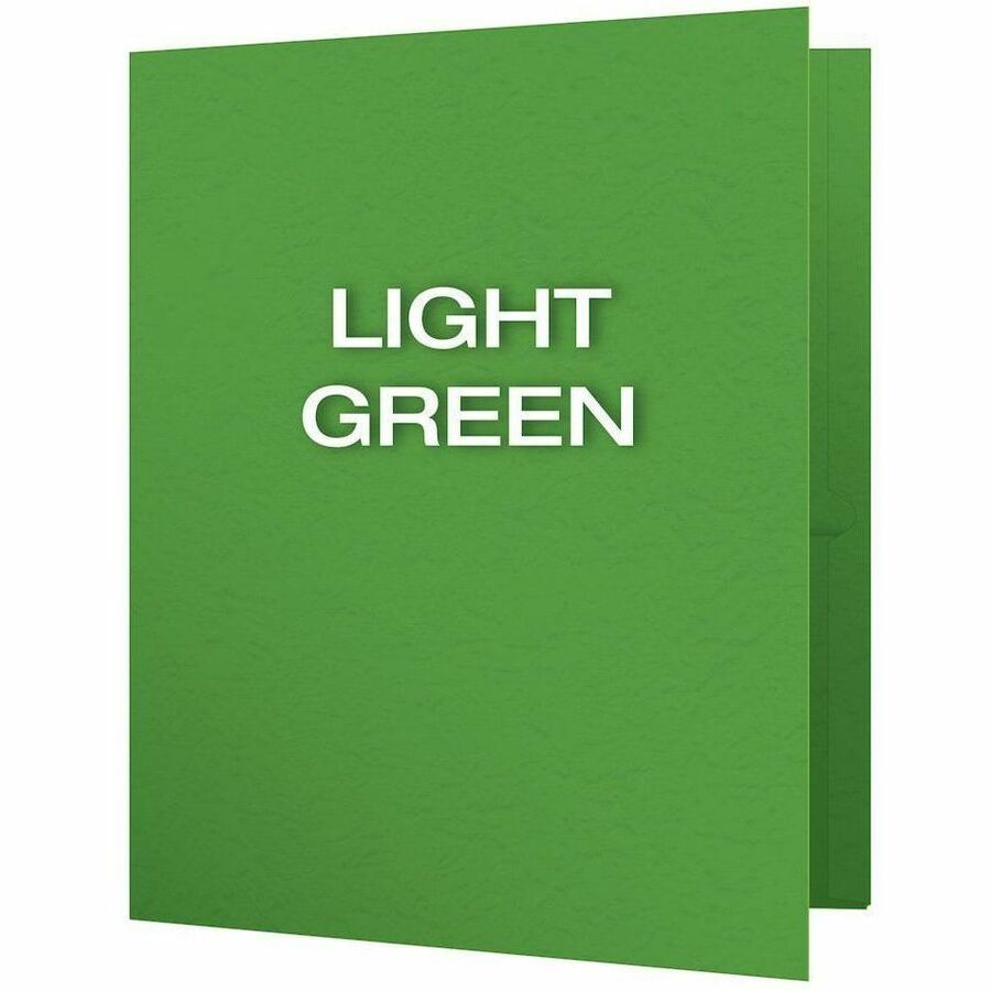 Oxford Letter Recycled Pocket Folder with Fastener - Alternate-Image1