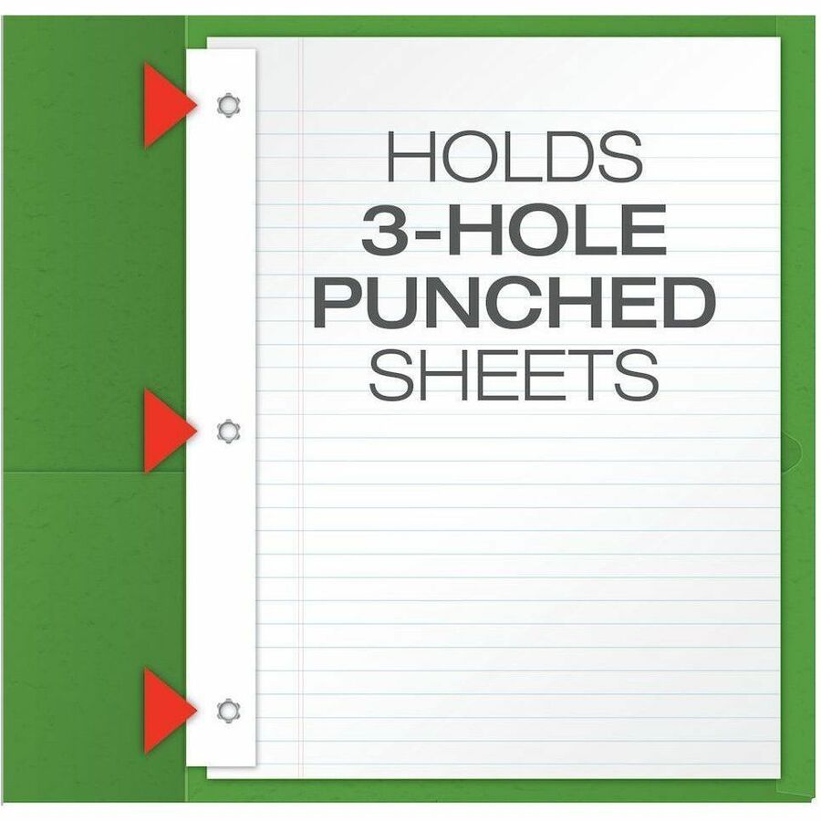 Oxford Letter Recycled Pocket Folder with Fastener - Alternate-Image5