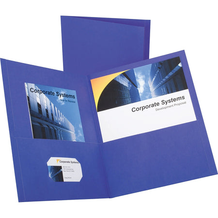 Oxford Recycled Purple Pocket Folder - 100 Sheets Capacity - Folders