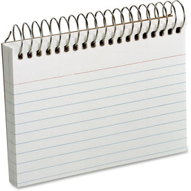 Oxford Spiral Bound Ruled Index Cards - 50 Sheets - Front Ruling Surface - Card - 5’’ x 3’’ Sheet Size - White Paper