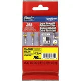 P-touch Industrial TZe Tape Cartridge - 15/32’’ Width - Black & Yellow - Resistant Durable - Label Maker Supplies