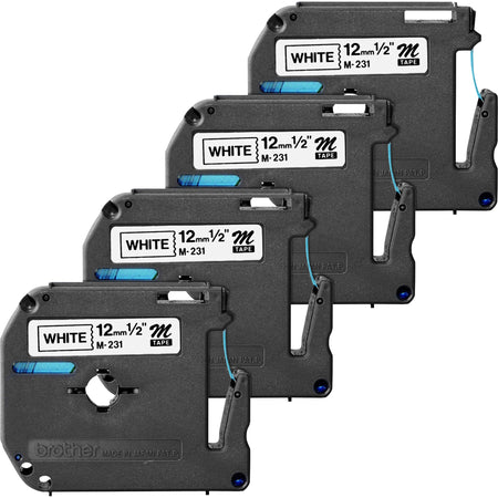 P-touch P-touch Nonlaminated M Series Tape Cartridge - 2000