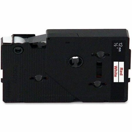 P-touch Tape Cartridge: 1/2’’ x 25’’ White Thermal Labels - Water & Grease Resistant (2-Pack) - Label Maker Supplies