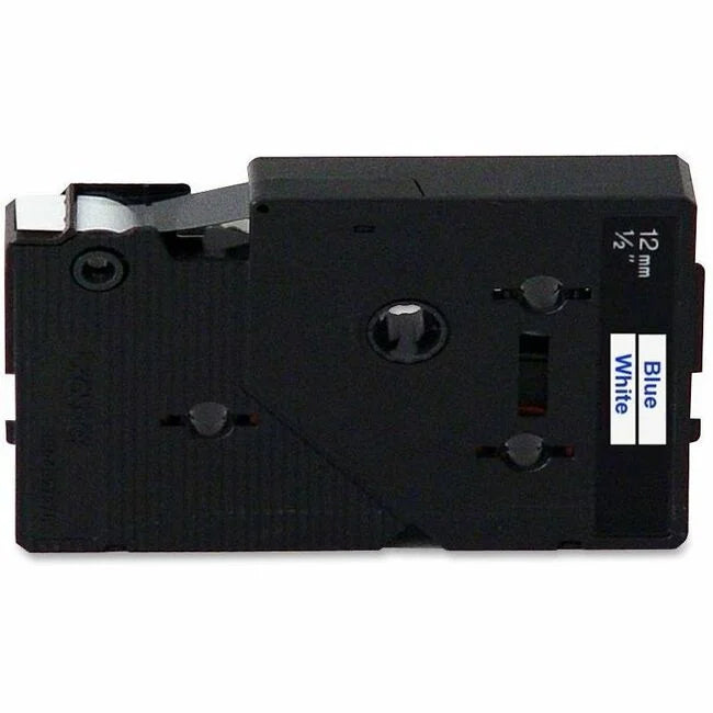 P-touch Tape Cartridge: 1/2’’ x 25’’ White Water & Grease Resistant - Label Maker Supplies