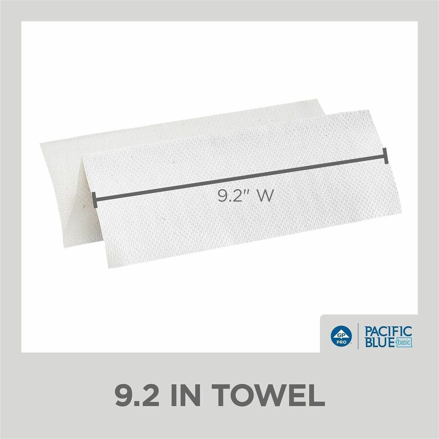 Pacific Blue Basic 1-ply Multifold Paper Towel - Alternate-Image4