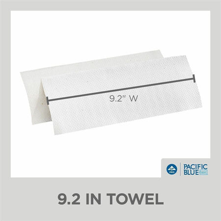 Pacific Blue Basic 1-ply Multifold Paper Towel - Alternate-Image4