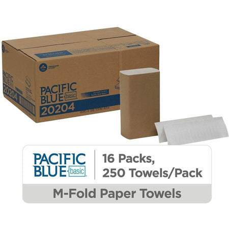 Pacific Blue Basic 1-ply Multifold Paper Towel - Alternate-Image1