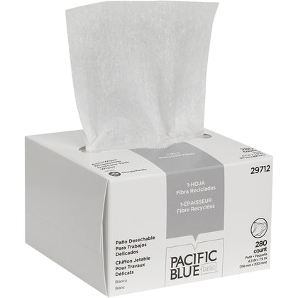 Pacific Blue Basic AccuWipe Delicate Task Wipers - Precision Cleaning Solution - Lens Cleaners