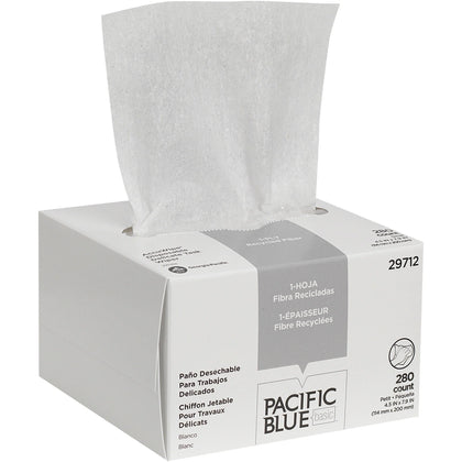 Pacific Blue Basic AccuWipe Delicate Task Wipers - Precision Cleaning Solution - Lens Cleaners