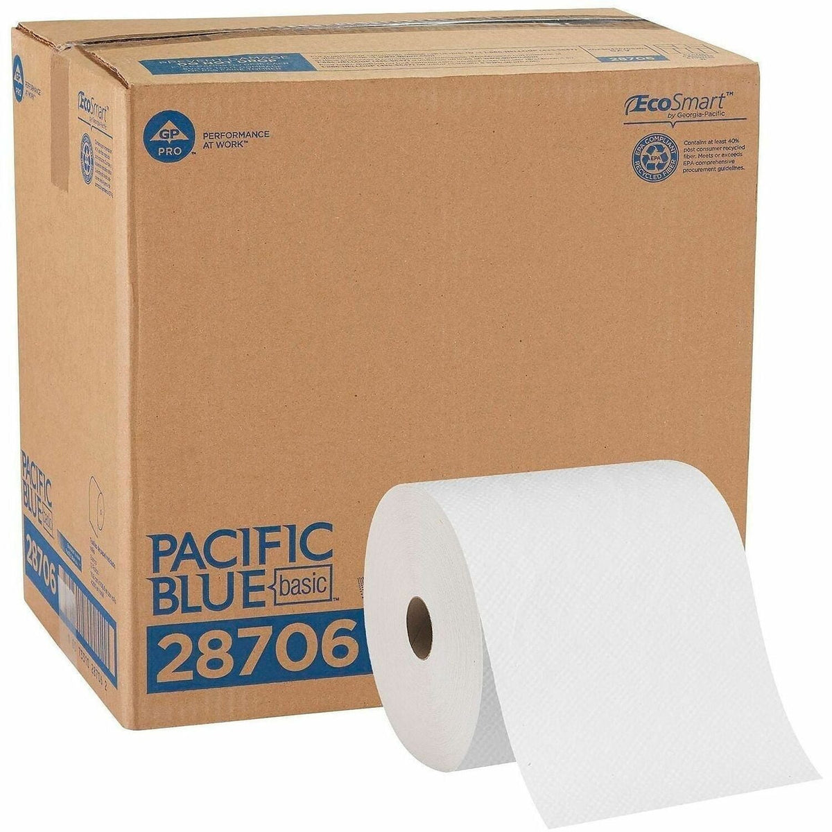 Pacific Blue Basic Paper Roll Towel - 1500