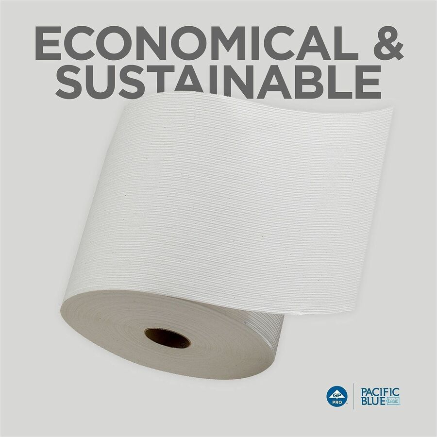 Pacific Blue Basic Recycled Paper Towel Roll - Alternate-Image4