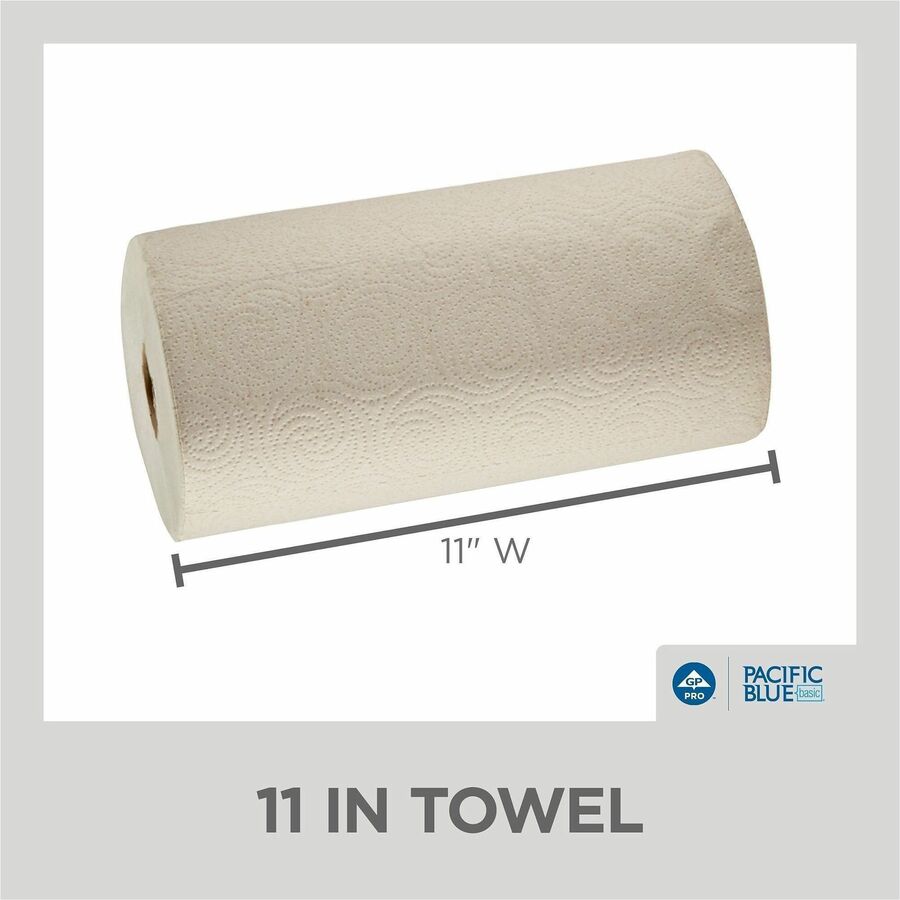 Pacific Blue Basic Recycled Perforated Paper Roll Towel - Alternate-Image3