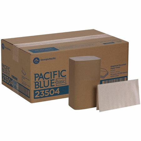Pacific Blue Basic S-Fold Recycled Paper Towels - 1500