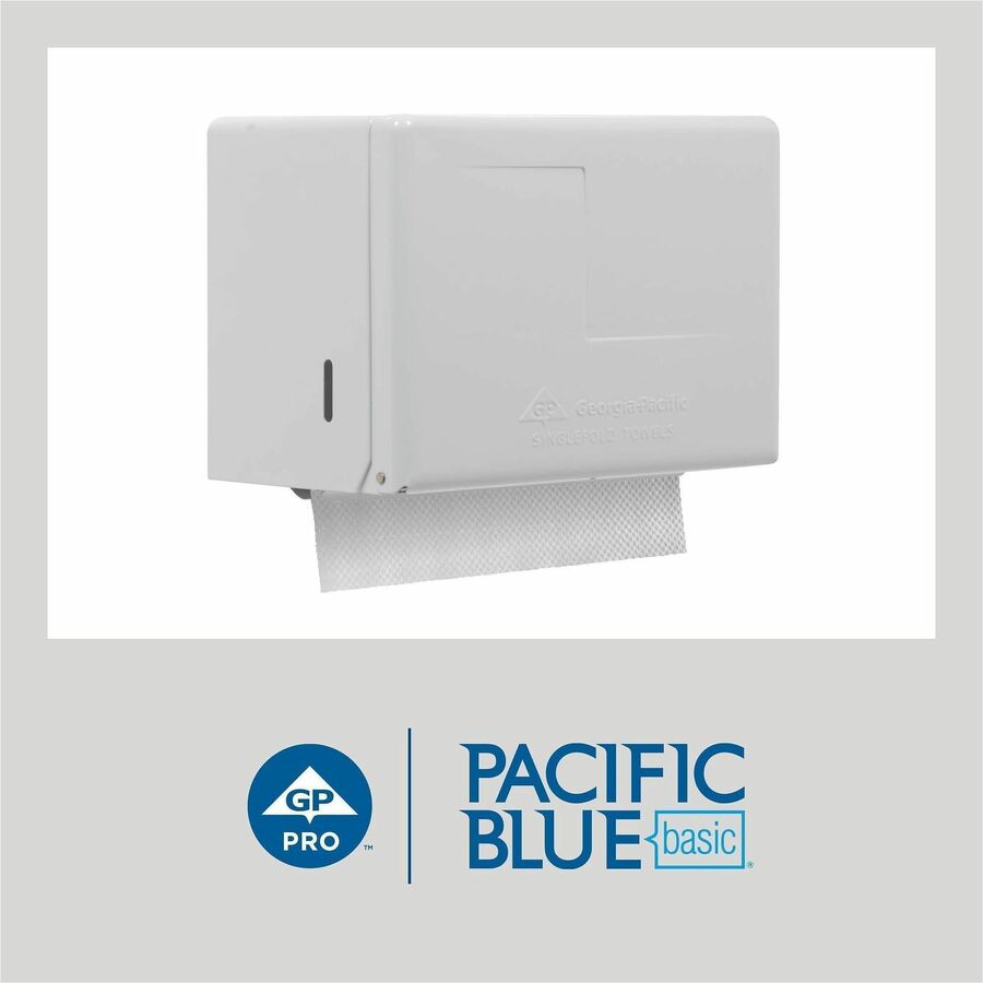 Pacific Blue Basic S-Fold Recycled Paper Towels - Alternate-Image2