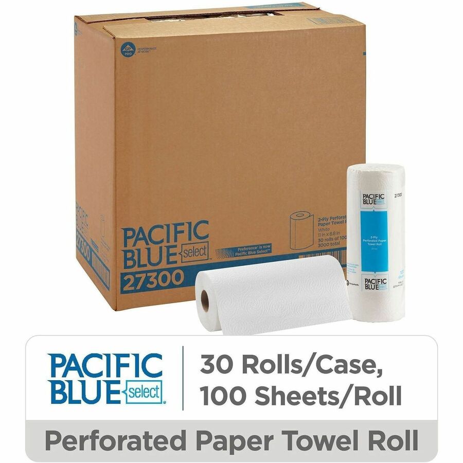Pacific Blue Select Paper Towel Rolls by GP Pro - Alternate-Image1