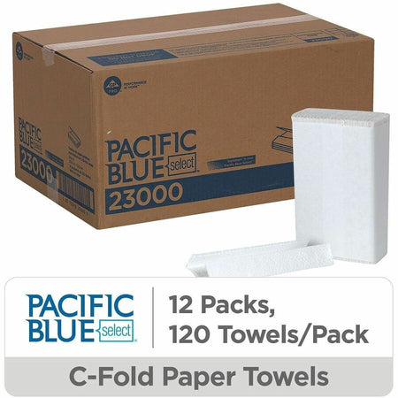 Pacific Blue Select Premium C-Fold Paper Towels - Alternate-Image1