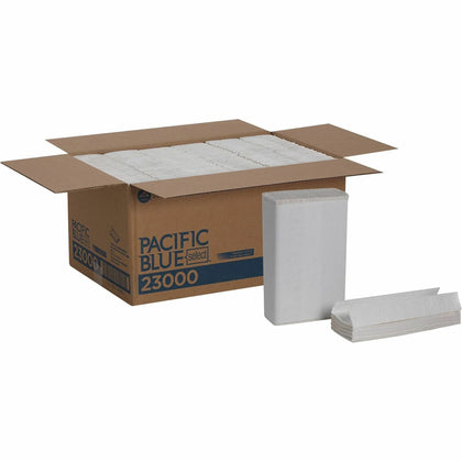 Pacific Blue Select Premium C-Fold Paper Towels - 2 Ply - White - 120/Pack - 12/Carton