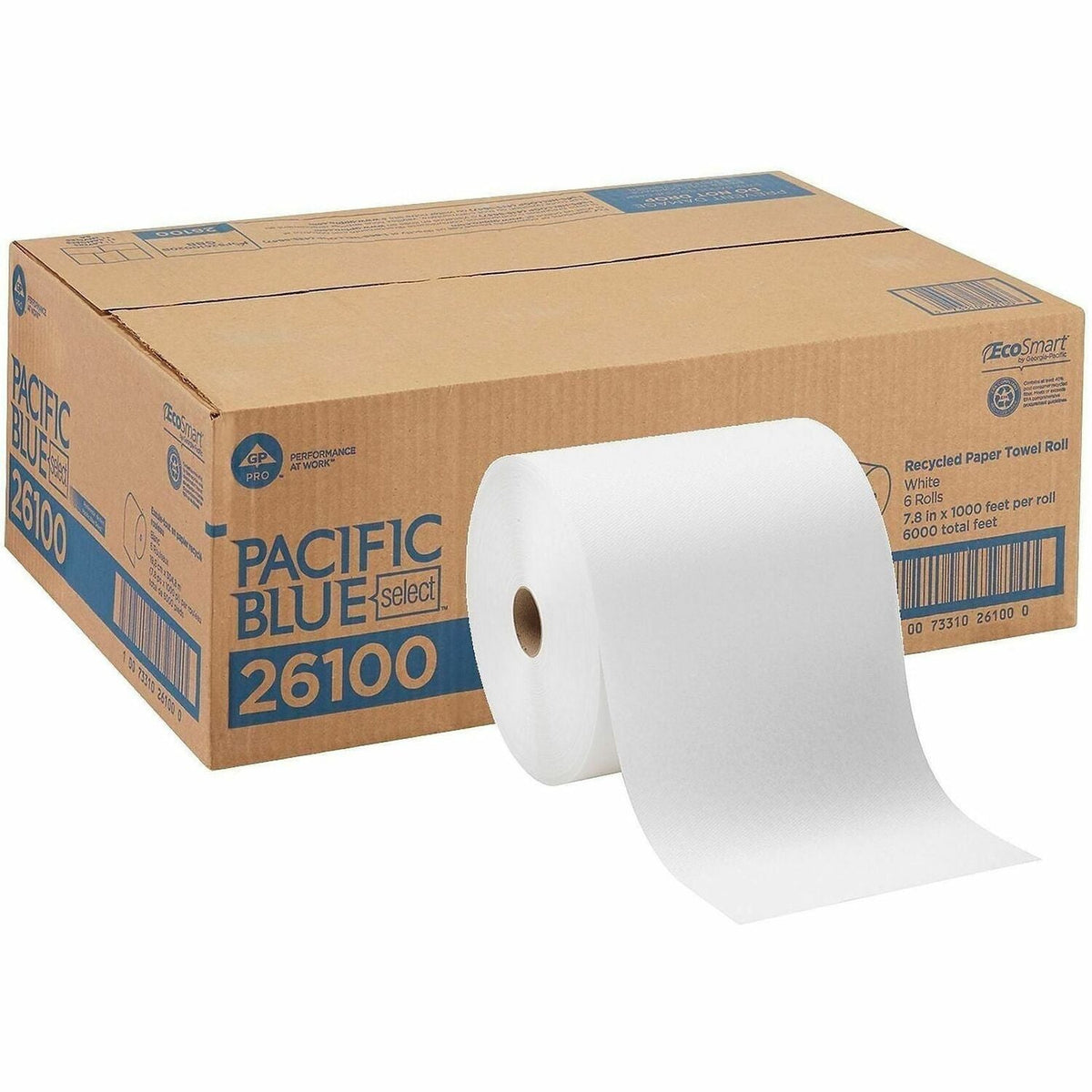 Pacific Blue Select Recycled Paper Towel Roll - 1500