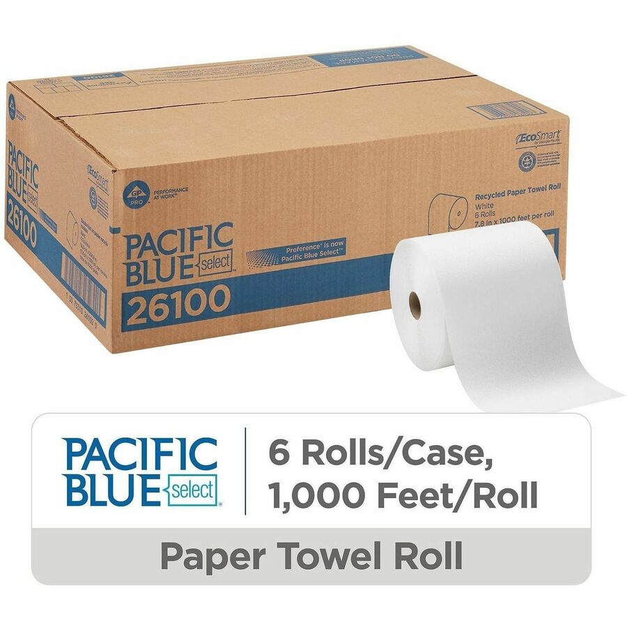 Pacific Blue Select Recycled Paper Towel Roll - Alternate-Image1