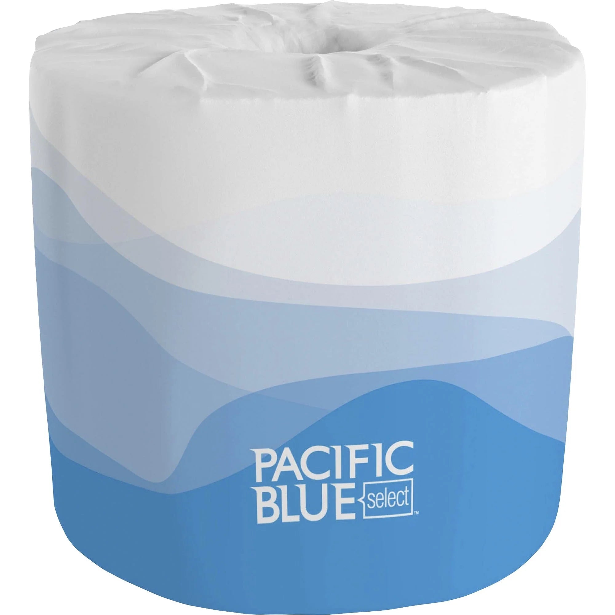 Pacific Blue Select Toilet Paper: 2-Ply 550 Sheets/Roll White - 40 Carton - Bathroom Tissue