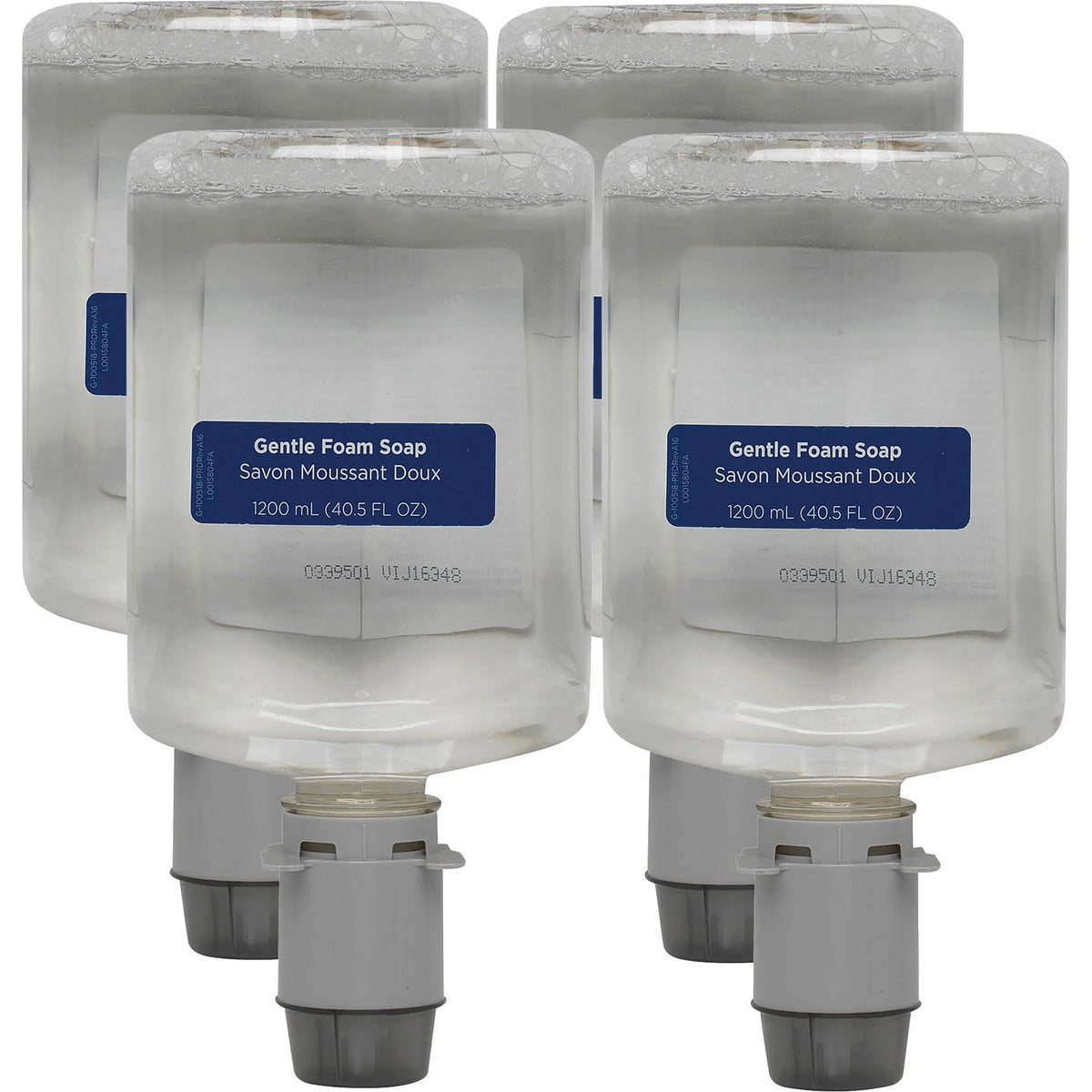 Pacific Blue Ultra Foam Soap Refills - 1.27 Quart - Dirt & Bacteria Remover - 4/Carton - Skin Care Dispensers