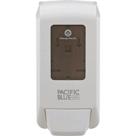 Pacific Blue Ultra Foaming Hand Soap Dispenser - Wall-Mounted Manual - White - Skin Care Dispensers & Refills