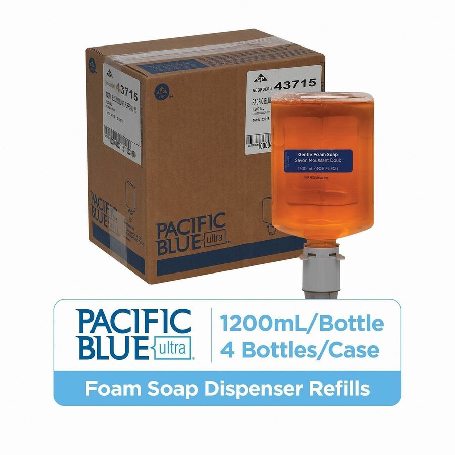 Pacific Blue Ultra Gentle Foam Hand Soap Manual Dispenser Refills - Alternate-Image1