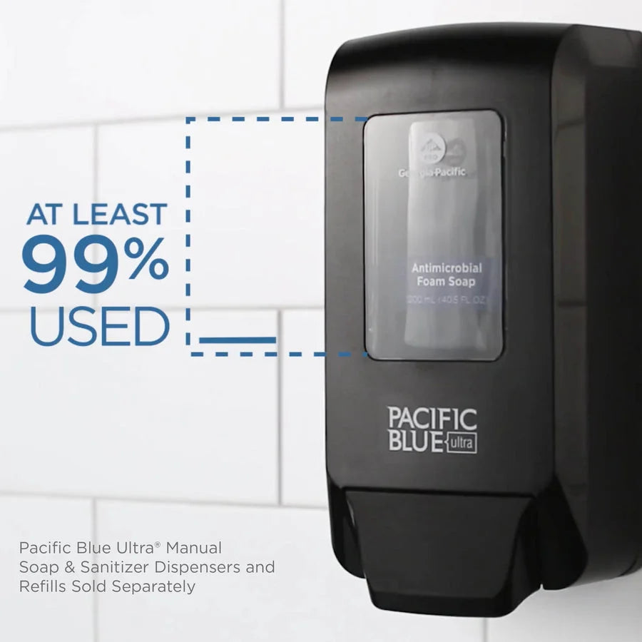 Pacific Blue Ultra Gentle Foam Hand Soap Refills - Citrus Scent - 1.27qt - Dirt & Bacteria Remover - Skin Care