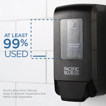 Pacific Blue Ultra Gentle Foam Hand Soap Refills - Citrus Scent - 1.27qt - Dirt & Bacteria Remover - Skin Care