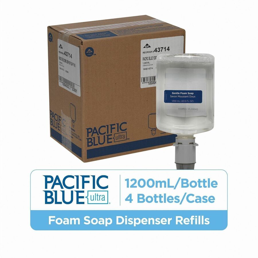 Pacific Blue Ultra Gentle Foam Soap Manual Dispenser Refills - Alternate-Image1