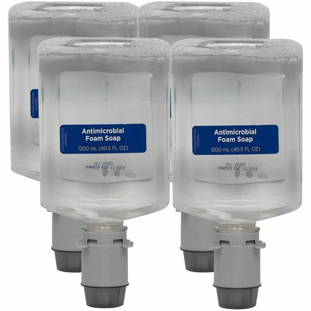 Pacific Blue Ultra Manual Dispenser Refills: Antibacterial Bacteria Remover - 1.27 Quart - Fragrance-free - Clear