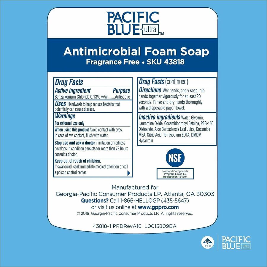 Pacific Blue Ultra Manual Dispenser Refills - Alternate-Image3