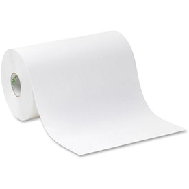 Pacific Blue Ultra Paper Towel Rolls: 1-Ply 9’’ x 400 ft White - 6/Carton - Towels