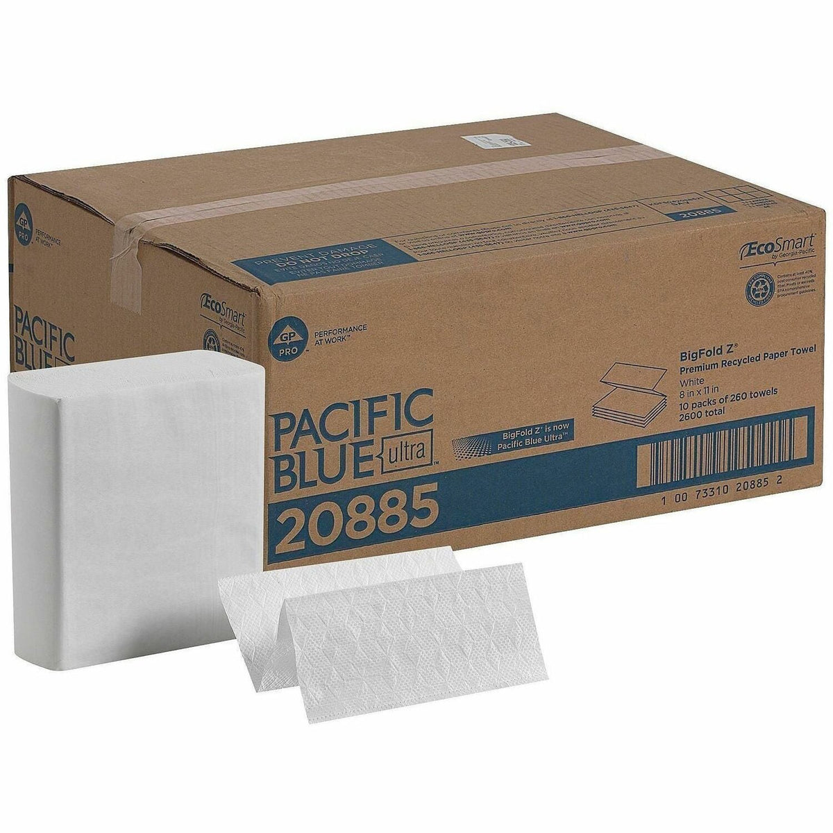Pacific Blue Ultra Z-Fold Paper Towel - 1500