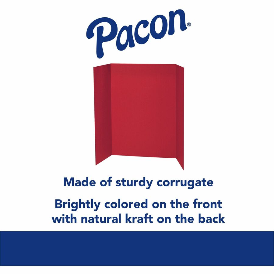 Pacon 140 lb. Watercolor Single Wall Presentation Board - Alternate-Image2