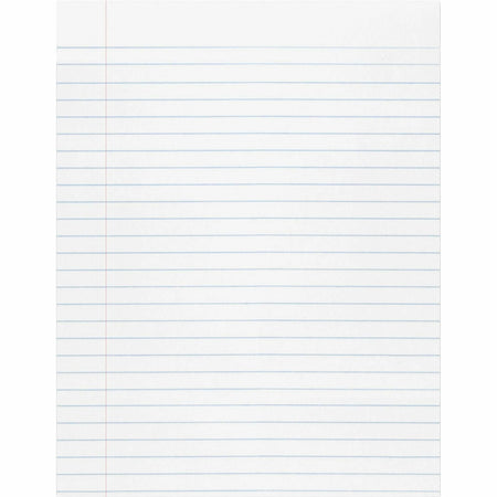 Pacon Composition Paper: Wide Ruled Red Margin - 500 Sheets - Graph Paper