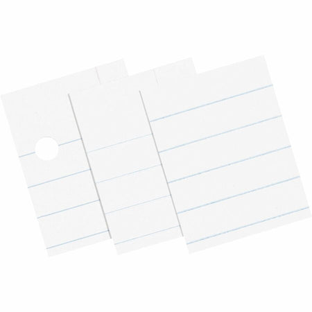 Pacon Composition Paper - Letter - Wide Ruled Front Ruling - 0.37’’ - Red Margin - 8 1/2’’ x 11’’ Sheet Size - Graph