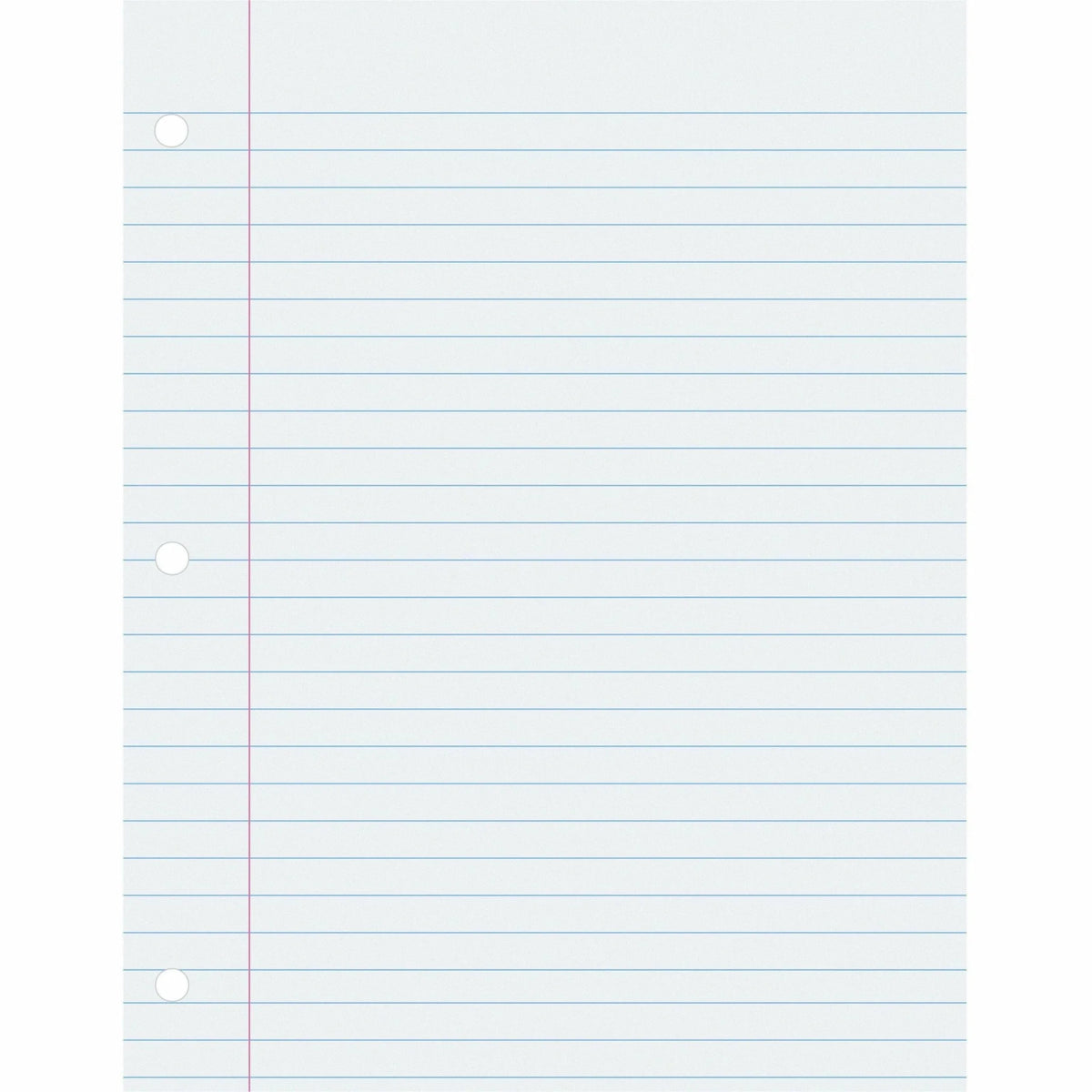 Pacon Composition Paper: Wide Ruled Red Margin - 500 Sheets - Notebooks
