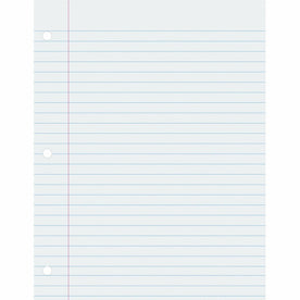 Pacon Composition Paper: Wide Ruled Red Margin - 500 Sheets - Notebooks