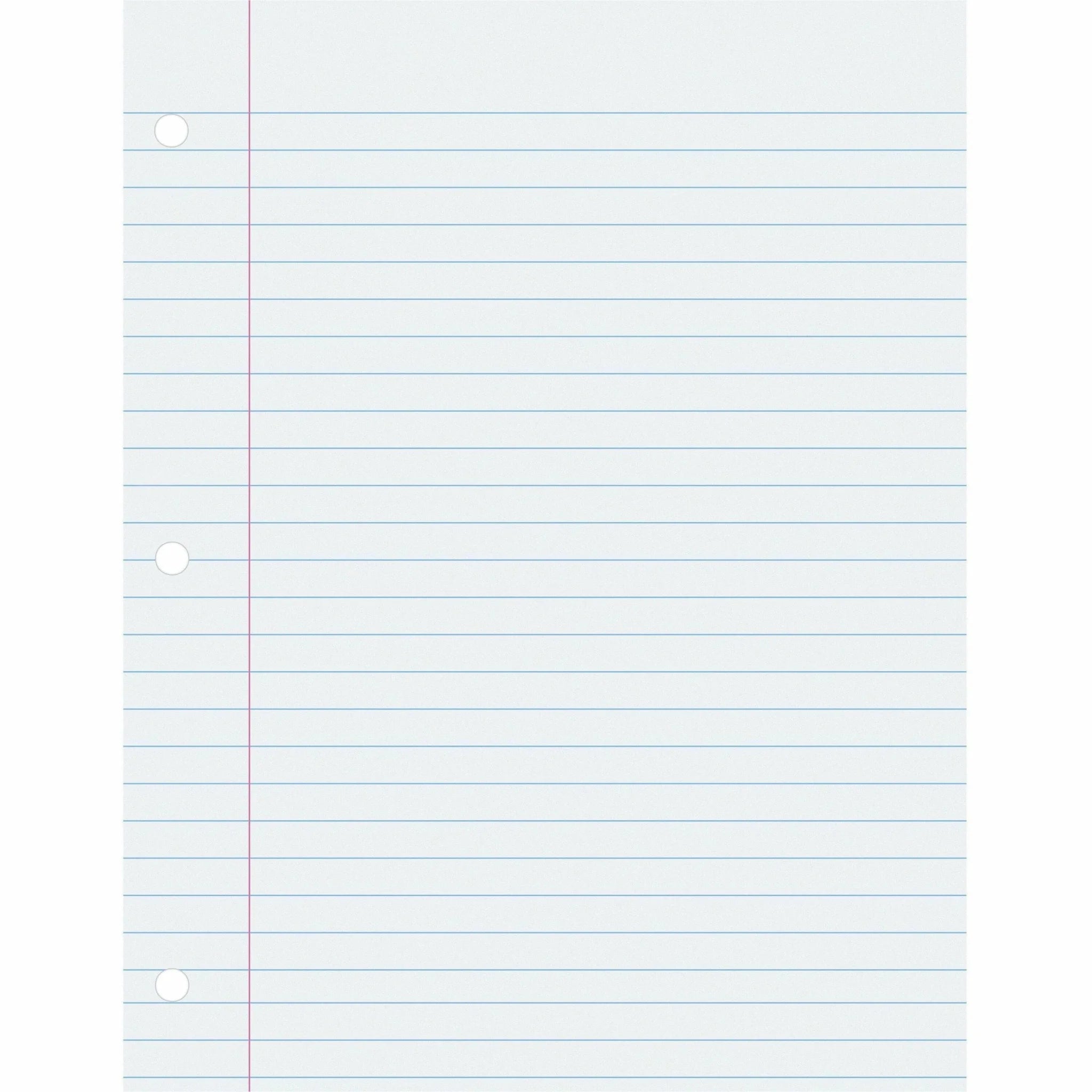 Pacon Composition Paper: Wide Ruled Red Margin - 500 Sheets - Notebooks