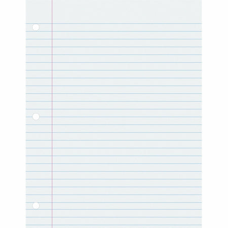 Pacon Composition Paper: Wide Ruled Red Margin - 500 Sheets - Notebooks
