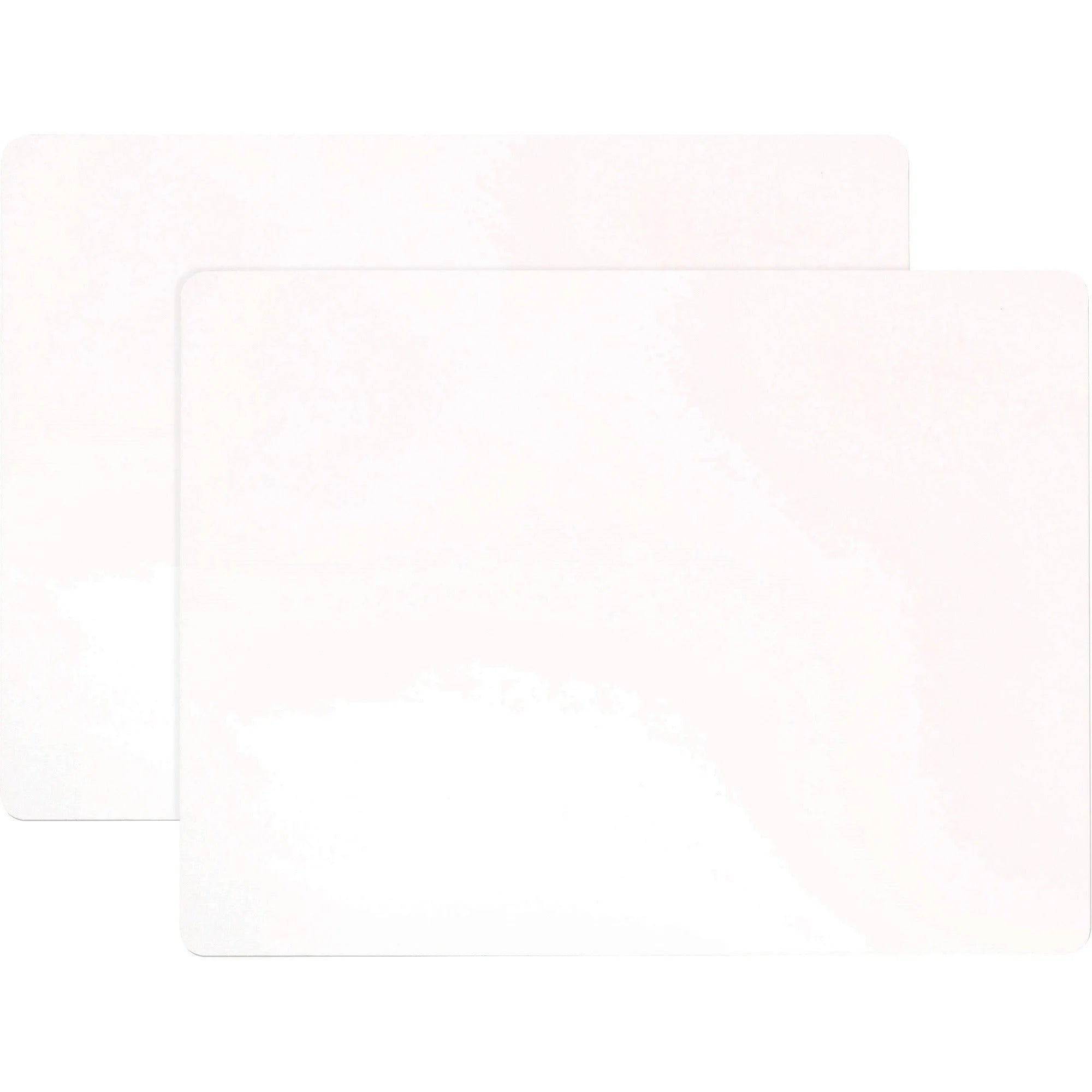 Pacon Dry-Erase Whiteboard: 2-Sided 12’’x9’’ - White Melamine Surface - Learning Boards & Supplies