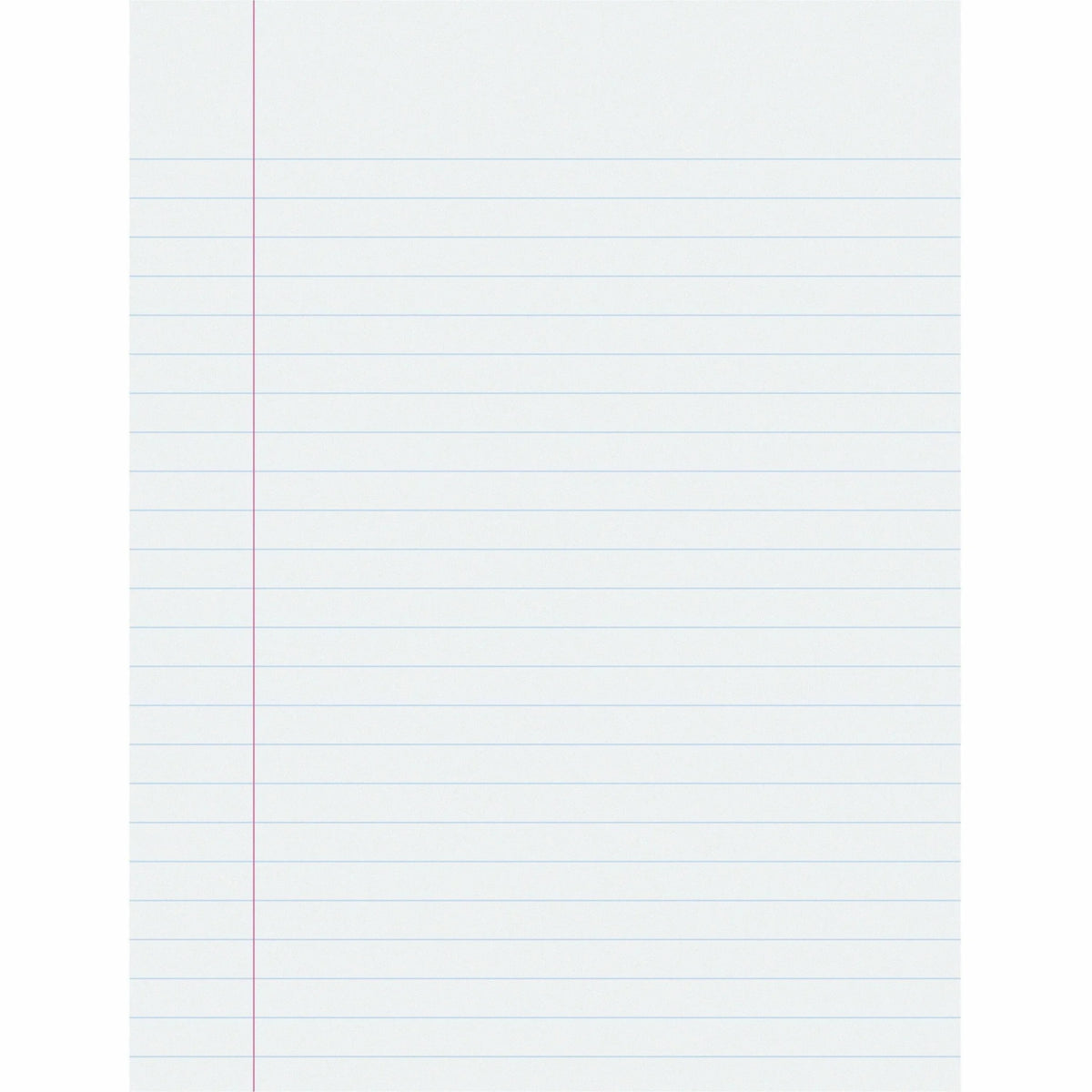Pacon Government-Letter Composition Paper: Ruled Red Margin 16 lb 8 1/2’’ x 11’’ 500 Sheets - Handwriting Paper & Pads