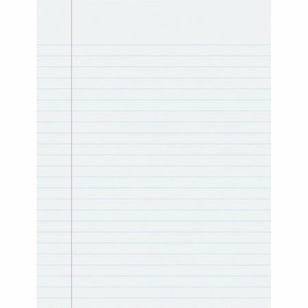 Pacon Government-Letter Composition Paper: Ruled Red Margin 16 lb 8 1/2’’ x 11’’ 500 Sheets - Handwriting Paper & Pads