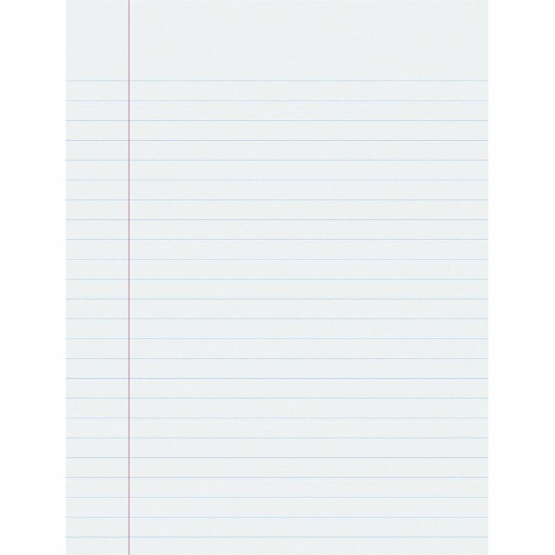 Pacon Government-Letter Composition Paper: Ruled Red Margin 16 lb 8 1/2’’ x 11’’ 500 Sheets - Handwriting Paper & Pads