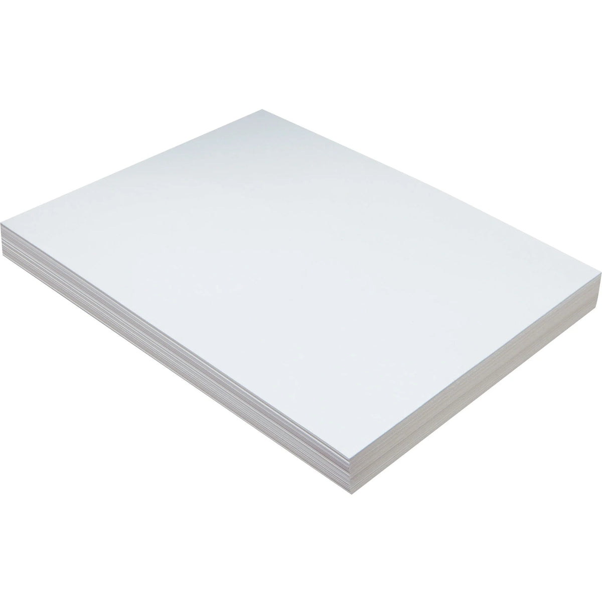 Pacon Medium Weight Tagboard for Art and Craft - 12’’ x 9’’ - White - 100/Pack - Drawing Paper & Sketch Pads